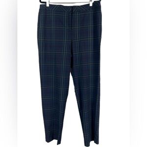 NWT J.Jill PREMIUM BI-STRETCH‎ Plaid Pants Cotton/Rayon/Spandex Size 16